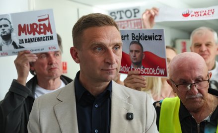 Działacz środowisk narodowych, lider Ruchu Obrony Granic Robert Bąkiewicz