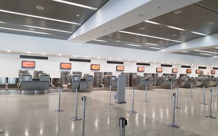 Lotnisko w Miami w sobotę - tuż przed zamknięciem do odwołania