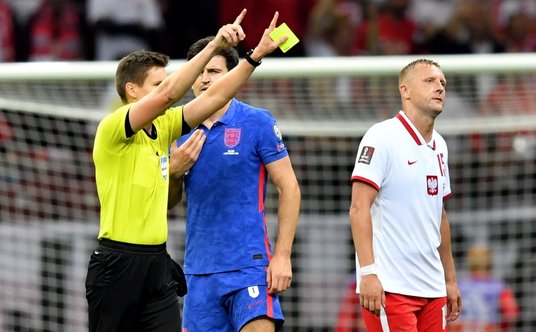 Kamil Glik i Harry Maguire zostali ukarani przez sędziego