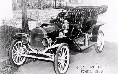 Ford T – najpopularniejszy samochód w historii amerykańskiej motoryzacji. Na zdjęciu: model czterocy