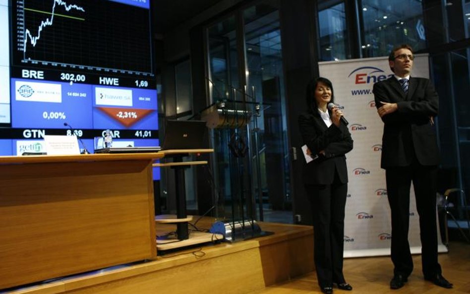 WIG20 pod kreską, inwestorzy czekają z decyzjami