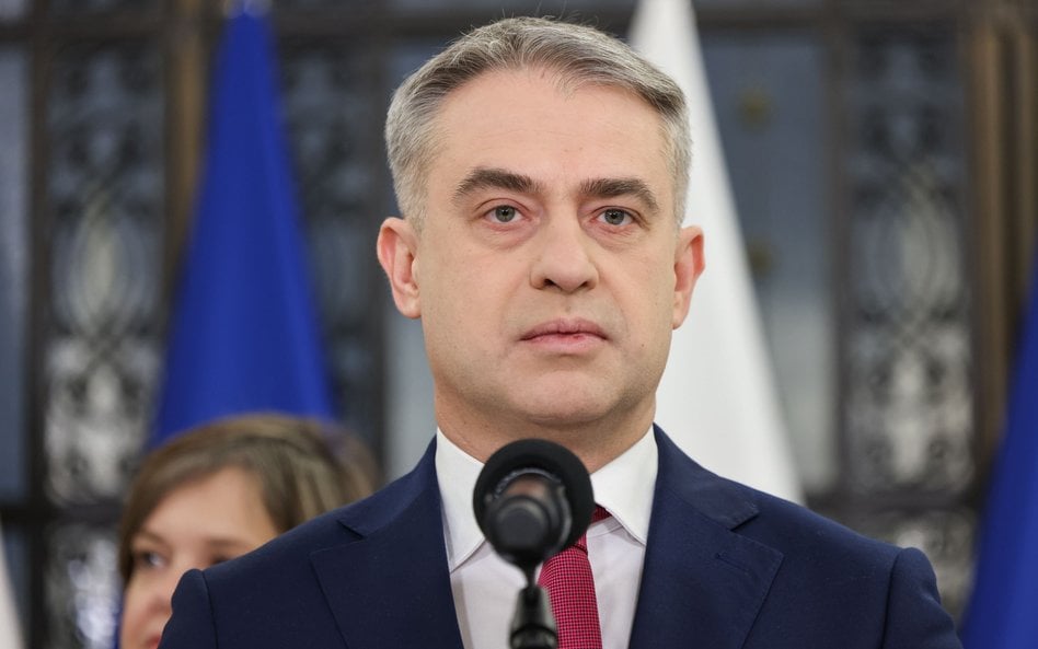 Wicepremier, minister cyfryzacji Krzysztof Gawkowski.