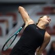 Aryna Sabalenka podczas pojedynku z Karoliną Muchovą.