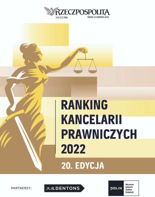 20.Ranking kancelarii prawniczych 2022