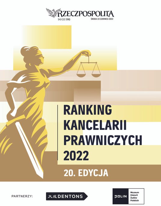 20.Ranking kancelarii prawniczych 2022