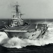Brytyjski lotniskowiec HMS „Eagle” brał udział w wojnie sueskiej