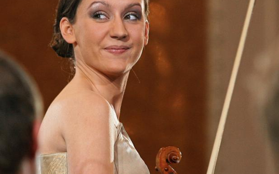 Szymczewska przed laty stypendystka Krajowego Funduszu na rzecz Dzieci, dziś znakomita skrzypaczka