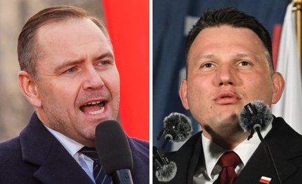 Karol Nawrocki i Sławomir Mentzen