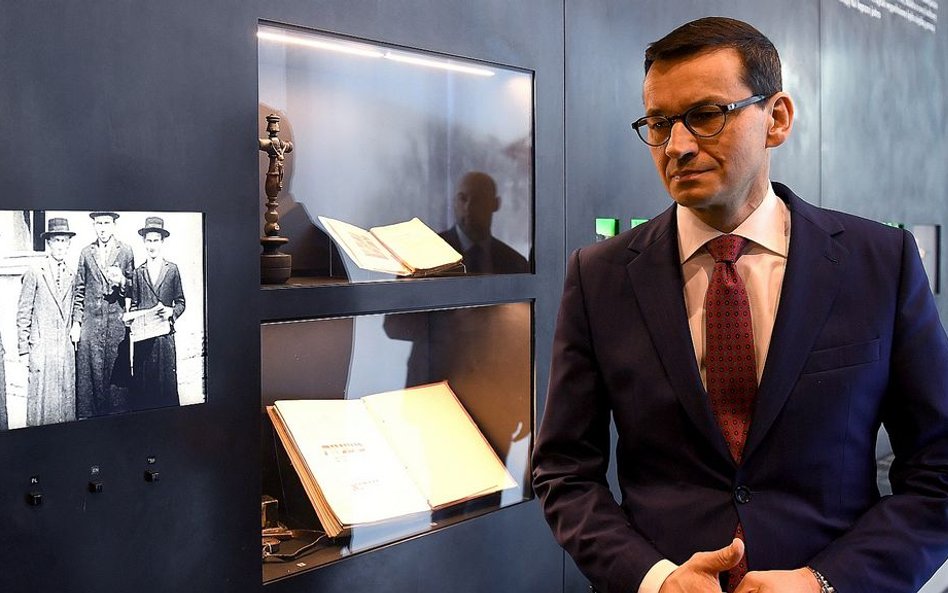 Premier Mateusz Morawiecki w Muzeum Rodziny Ulmów