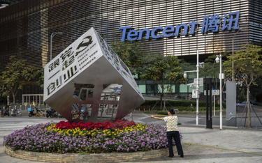 Zyski Tencentu gwałtownie spadły