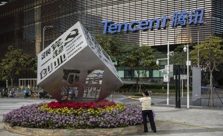 Zyski Tencentu gwałtownie spadły