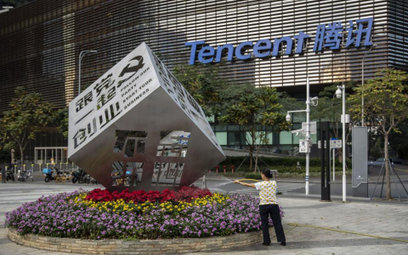 Zyski Tencentu gwałtownie spadły