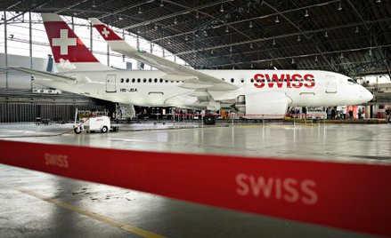 Bombardier CS 100 C linii Swiss