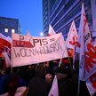 Organizowana przez Prawo i Sprawiedliwości manifestacja ph. "Protest Wolnych Polaków"
