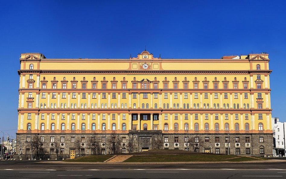 Siedziba FSB na Placu Łubiańskim w Moskwie