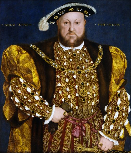 Henryk VIII, obraz Hansa Holbeina Młodszego.