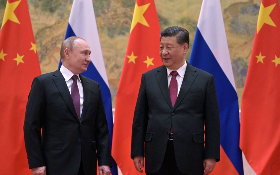 Władimir Putin i Xi Jinping