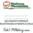 Nowe kolory i hasła – w ten sposób Platforma będzie zapraszać na spotkania w całym kraju