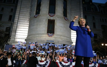 Hillary Clinton walczy o głosy w Filadelfii. To w dużych miastach ma największe poparcie