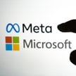 Microsoft mocno zyskał po wynikach, Meta ostro traciła