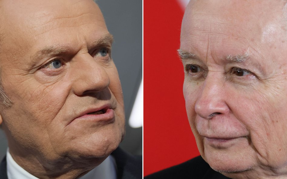 Donald Tusk i Jarosław Kaczyński