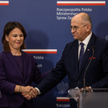 Annalena Baerbock i Zbigniew Rau