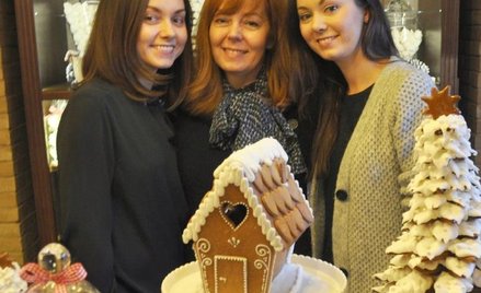 Barbara Sarzyńska z córkami Igą i Anną kultywują rodzinne tradycje, rozwijając cukiernię, piekarnię 