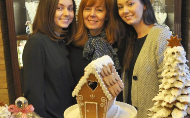 Barbara Sarzyńska z córkami Igą i Anną kultywują rodzinne tradycje, rozwijając cukiernię, piekarnię 