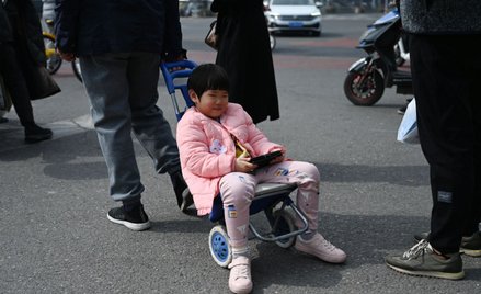 Coraz rzadszy widok na ulicach Pekinu. Marzec 2024