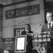 Marcin Buczkowski, prezes CP Energia, podczas debiutu giełdowego spółki