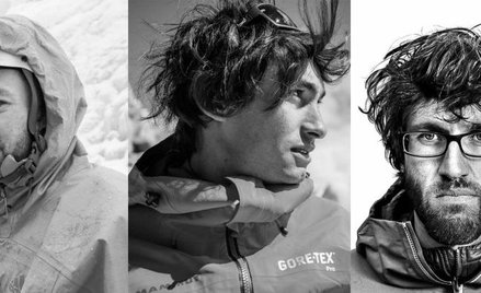 Od lewej: Jess Roskelley, David Lama, Hansjörg Auer