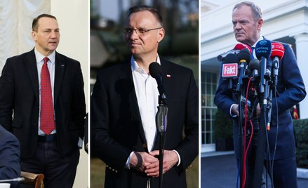 Radosław Sikorski, Andrzej Duda i Donald Tusk