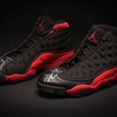 Buty Air Jordan XIII wylicytowane w domu aukcyjnym Sotheby's.