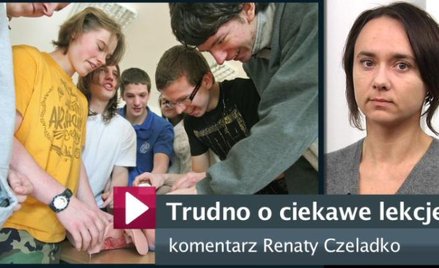 Trudno o ciekawe lekcje