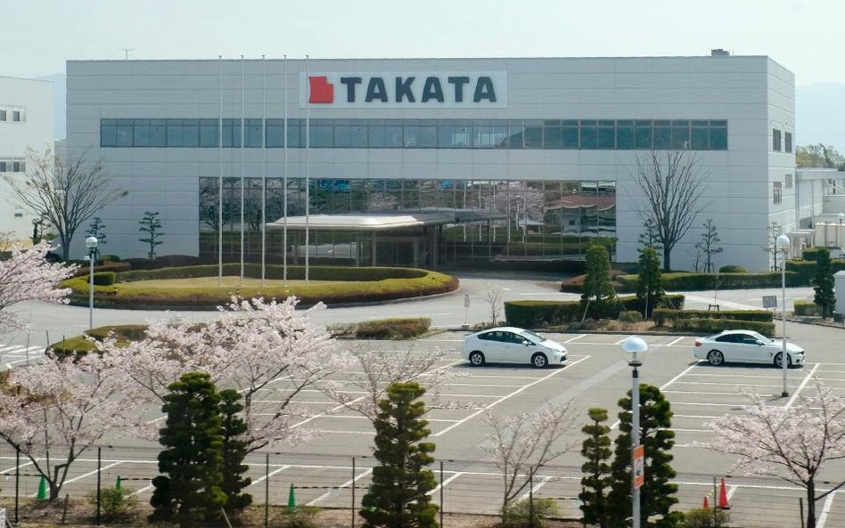 Takata zbankrutuje w poniedziałek