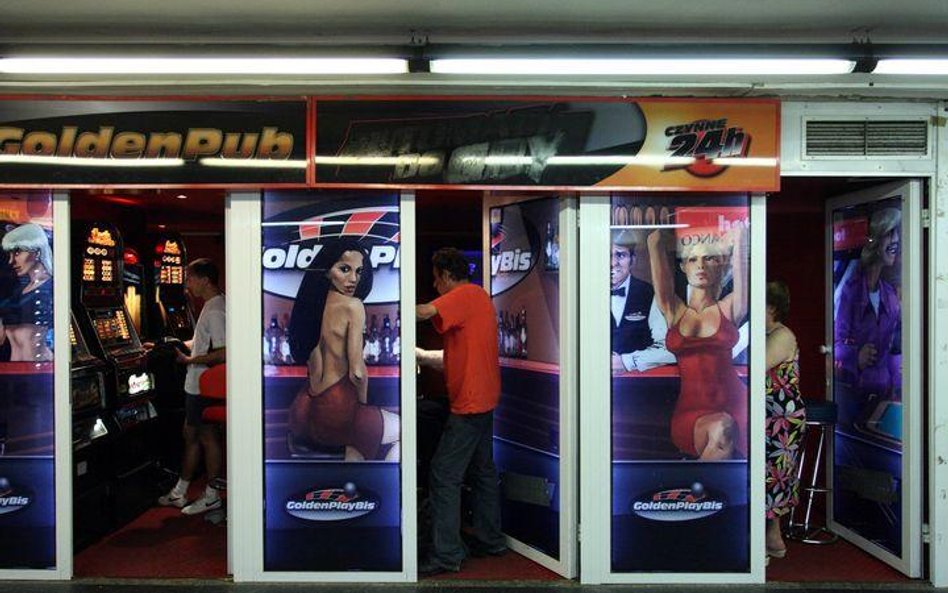 Punkty z automatami do gier