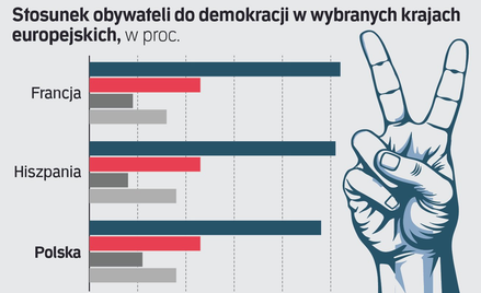 Młodzi Polacy wątpią w demokrację. Są wyniki sondażu