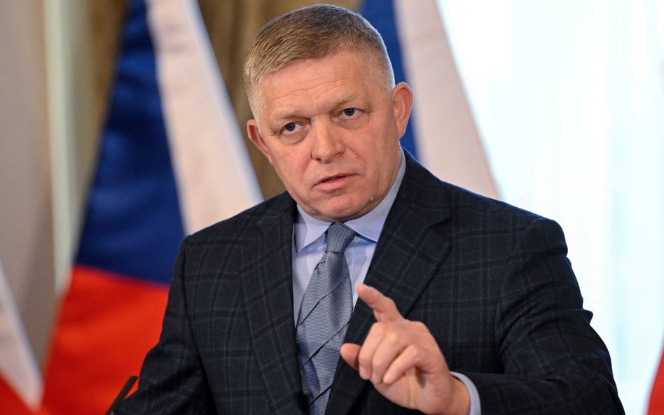 Premier Słowacji Robert Fico