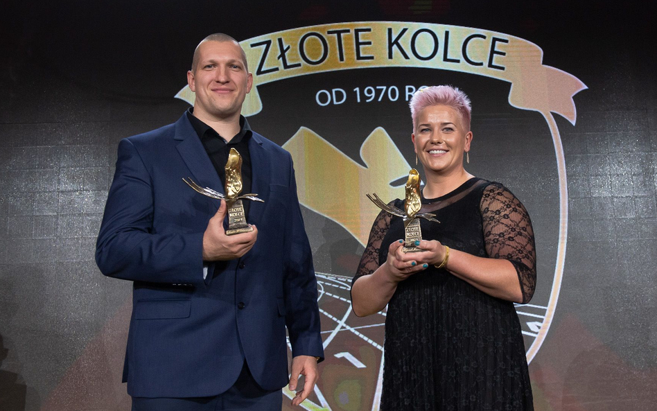 Anita Włodarczyk i Wojciech Nowicki