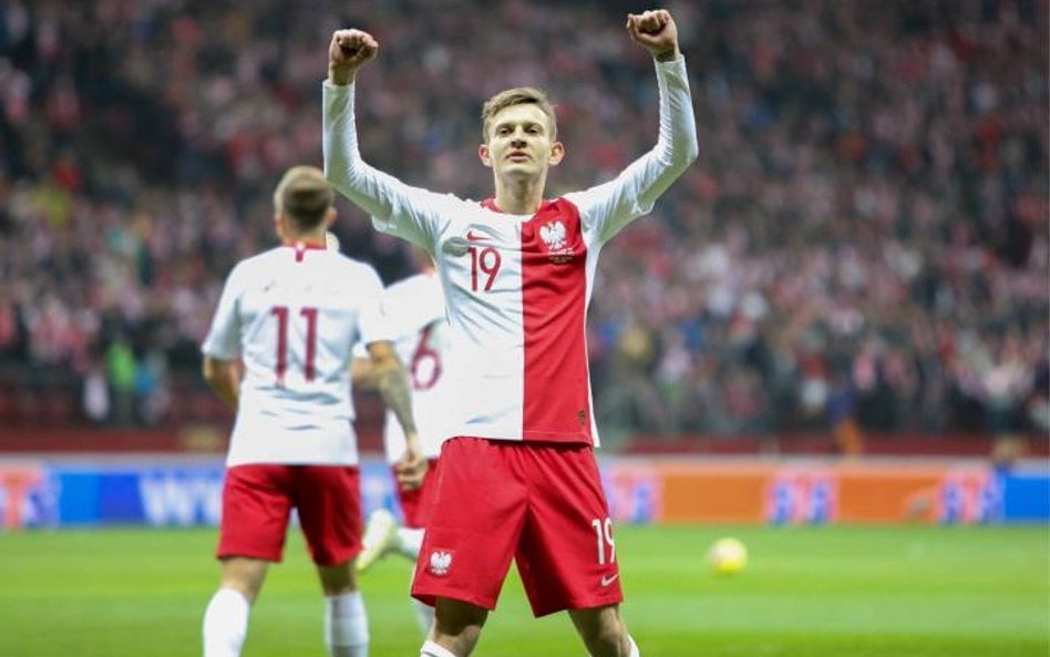 Sebastian Szymański w meczu ze Słowenią zdobył bramkę i jest coraz ważniejszy dla reprezentacji