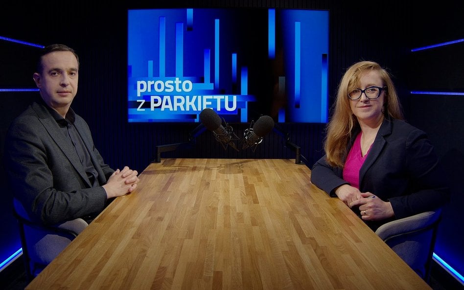 Gościem Aleksandry Ptak-Iglewskiej był dr Kamil Gemra, ekonomista z SGH.