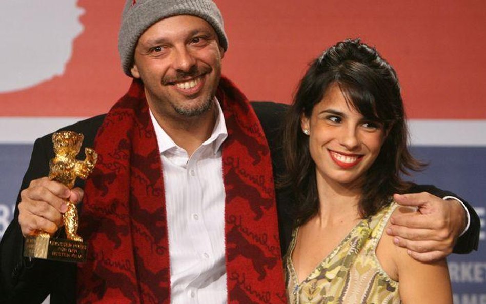 Jose Padilha i bohaterka jego filmu Maria Ribeiro