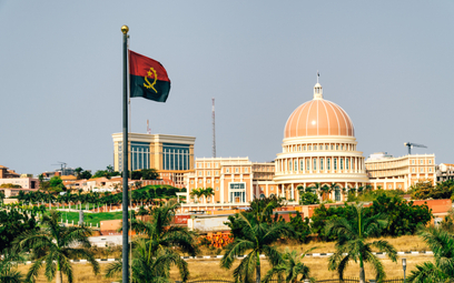 Luanda, stolica Angoli, ktora jest siódmym producentem diamentów na świecie.