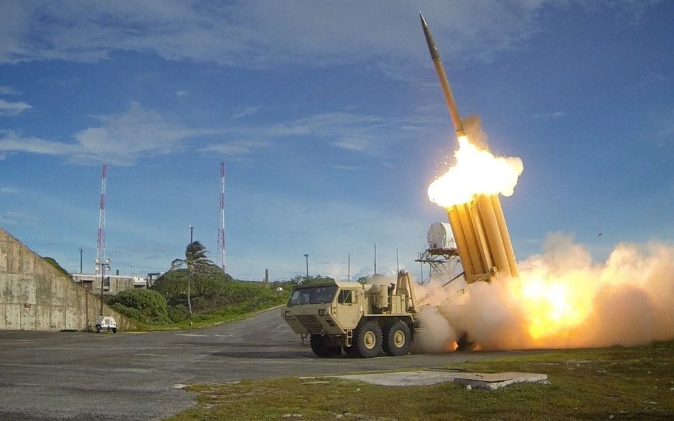 Test systemu rakietowego THAAD