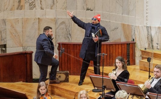 Emmanuel Franco w „Wekslu malżeńskim” Rossiniego