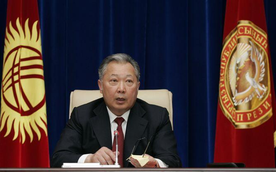 Prezydent Kirgistanu Kurmanbek Bakijew