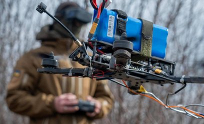 Ukraiński operator drona