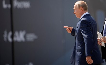 Władimir Putin na otwarciu MAKS 2021