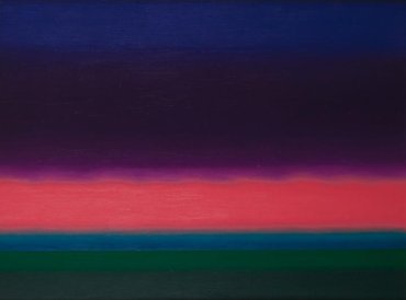 Obraz Antoniego Starowieyskiego licytowany będzie na aukcji charytatywnej.