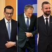 Mateusz Morawiecki, Donald Tusk, Władysław Kosiniak-Kamysz, Szymon Hołownia